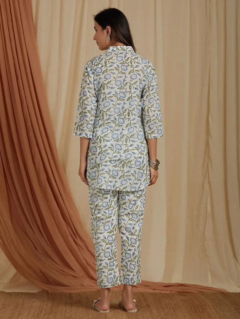 breathable cotton co-ord set for women