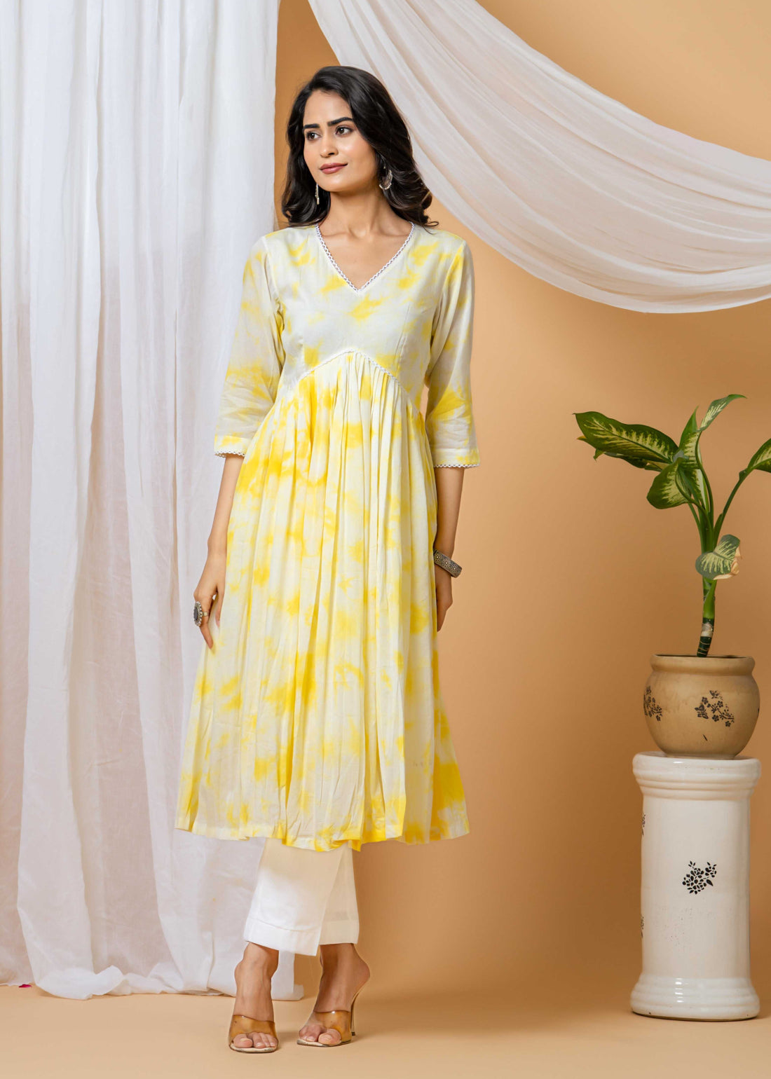 breathable summer cotton kurta with pants